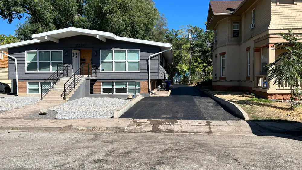Asphalt service work for a Utah property