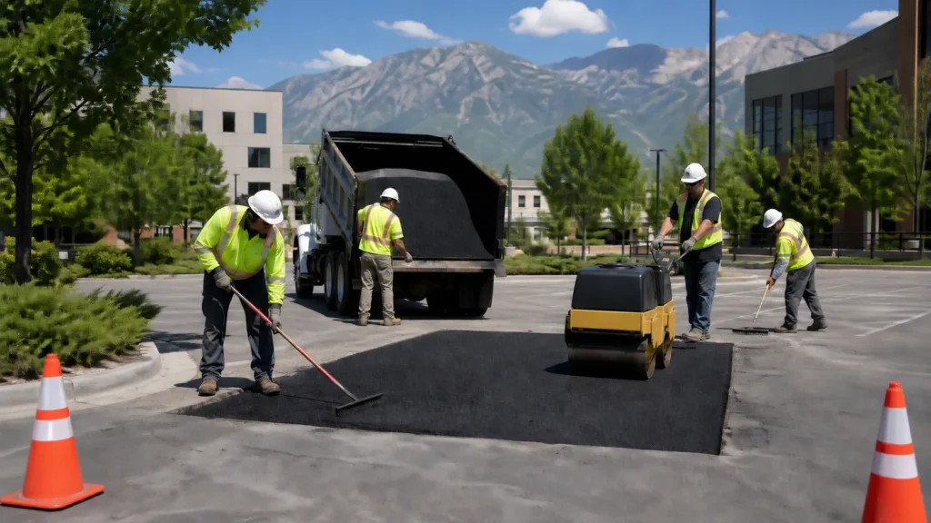 Asphalt Repair in Provo, Utah: Pothole vs. Full-Depth Repair, 2026 Prices and Best Practices