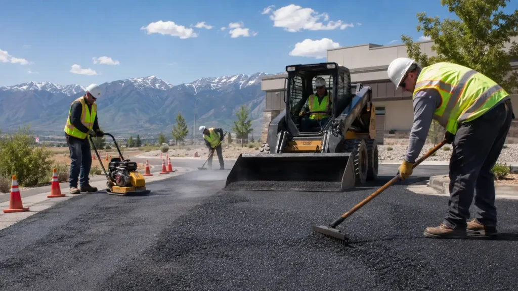 Driveway Repair in Elk Ridge, Utah: 2026 Costs, Potholes, Settled Areas, Edge Failure and Repair Limits